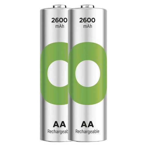 Akumulatorki R6/AA Ni-MH 2600mAh blister 2szt. GP RECYKO