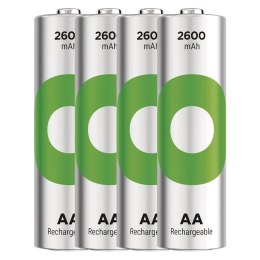 Akumulatorki R6/AA Ni-MH 2600mAh blister 4szt. GP RECYKO