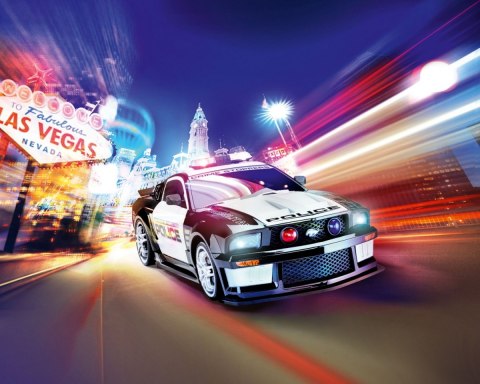 Auto zdalnie sterowane RC Car Ford Mustang Police Policja