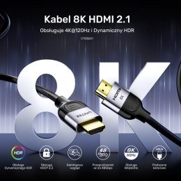 Kabel HDMI 2.1 8K 60Hz 3m; C11086GY01-3M