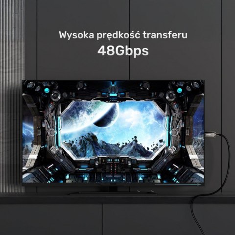 Kabel optyczny HDMI 2.1 AOC 8K 120Hz 5m; C11085GY03-5M