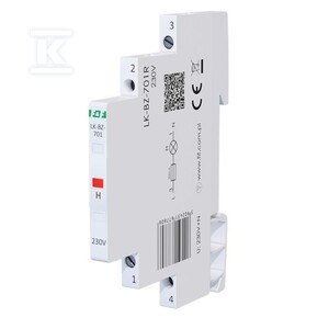 LK-BZ-701R LAMP. 1/3S 1XLED CZERWONA