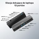 Stacja dokująca 12w1 USB-C, HDMI 2.1, USB 4, PD 100W; D1079A
