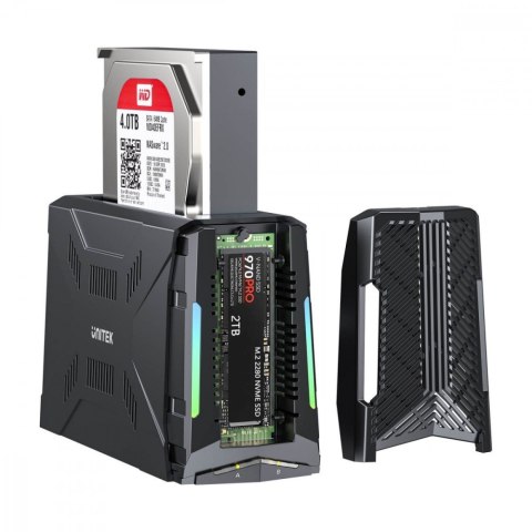 Stacja klonująca dyski 4x M.2 SSD, USB 4; S1243BGY01-EU