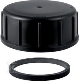 ZAŚLEPKA PEHD 90 Z USZCZELKĄ (KAN.HDPE