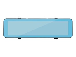 Rejestrator video BLACKBOX DVR F620 Carplay Android kamera + kamera tylna