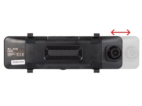 Rejestrator video BLACKBOX DVR F620 Carplay Android kamera + kamera tylna