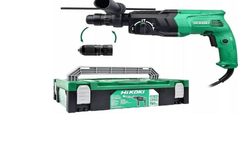 HIKOKI.MŁOTOWIERTARKA 730W /2,7J DH24PMH WSZ 3-F +UCHWYT 13mm HSC