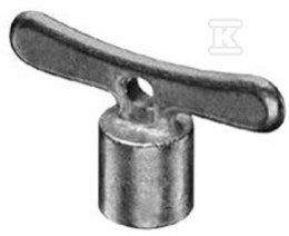 KLUCZYK NASADOWY 6MM CHR MAT