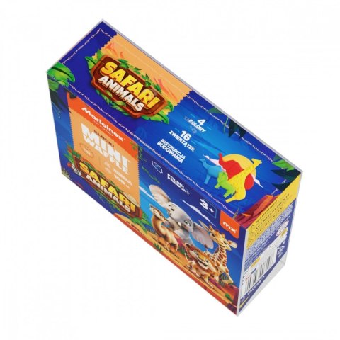 Klocki Mini Waffle - Zwierzęta Safari 100 elementów