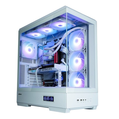 Obudowa P50 DS WHITE Mid-Tower 4x ARGB Fans
