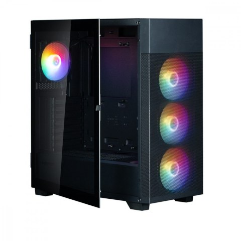 Obudowa S5 NEO Black ATX Mid Tower FRGB Fan x4