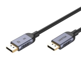 Kabel DisplayPort 1.4 Unitek C1628GY01-1M, 8K@60Hz, 4K@240Hz, 1m