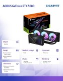 Karta graficzna GeForce RTX 5080 AORUS XTREME WATERFORCE 16G 256BIT