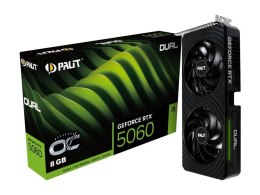 Karta graficzna GeForce RTX 5060 DUAL OC 8GB GDDR7 128bit 3DP/HDMI