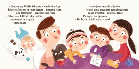 Książeczka Pucio i Wróżka Zębuszka