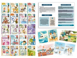 Książeczki Sylaby i słowa. Łatwa nauka czytania - zestaw 20 książek