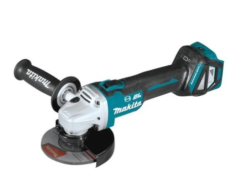 MAKITA SZLIFIERKA KĄTOWA 18V 125mm BEZ AKUMULATORÓW I ŁAD. REG.OBR. BLDC AWS MAKPAC DGA514ZJU