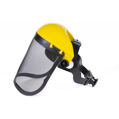 PRZYŁBICA SIATKOWA OSŁONA TWARZY DO KOSY/SILVER