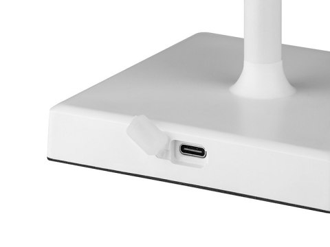 Lampka stołowa Pluto biała