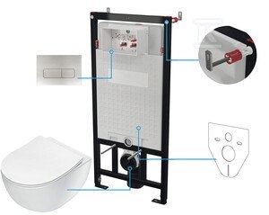 ZESTA.WC POD.6 W 1 PE.BIA.+ DE.+ STE.+ P