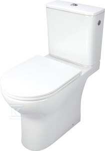 MISKA WC KOM.JA.BEZKOŁNIE.ZE ZBIOR.+ DE