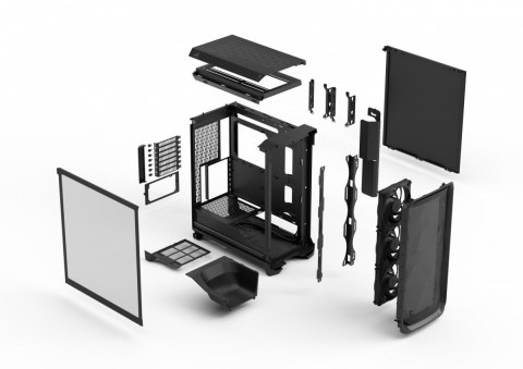 Obudowa Meshify 3 Black TG Light Tint