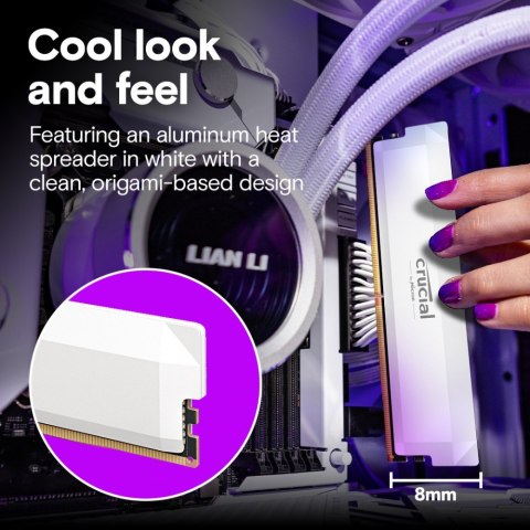 Pamięć DDR5 Pro OC 32/6000(1*32GB) CL40 biała