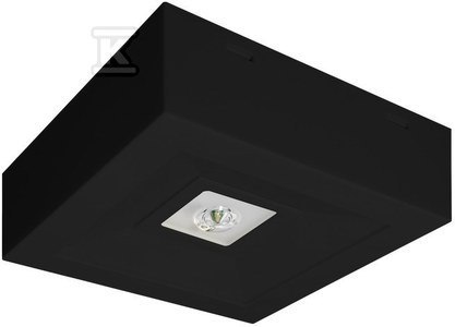 OPR.LOVATO N ECO LED 3W 1H 1-ZAD.CZARNA