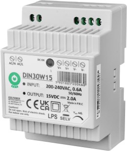 Zasilacz POS DIN30W15