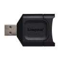 Kingston czytnik USB 3.0 (3.2 Gen 1), MobileLite Plus SD, SD, zewnętrzny, czarna, złącze USB A