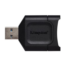 Kingston czytnik USB 3.0 (3.2 Gen 1), MobileLite Plus SD, SD, zewnętrzny, czarna, złącze USB A