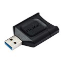 Kingston czytnik USB 3.0 (3.2 Gen 1), MobileLite Plus SD, SD, zewnętrzny, czarna, złącze USB A