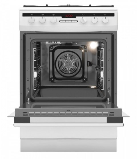 Kuchnia gazowo-elektryczna 617GEH3.33HZpTaDpA(W) PIZZA