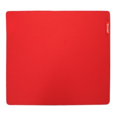 Podkładka pod mysz, MONKA ZOWA L, do gry, czerwona, 450 x 400 x 3.5 mm, Marvo