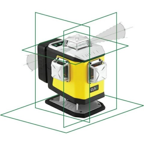 NIVEL SYSTEM LASER KRZYŻOWY CL5G wiązka zielona