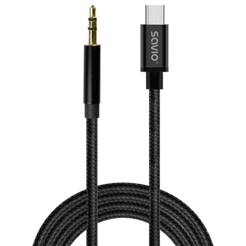 Kabel USB-C do mini-Jack CL-188 2m