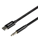 Kabel USB-C do mini-Jack CL-188 2m