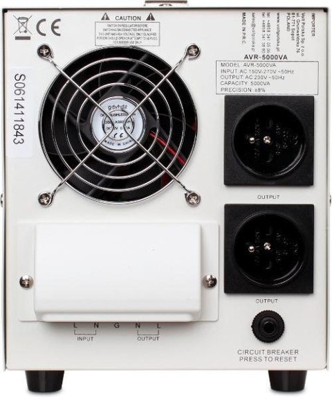STABILIZATOR NAPIĘCIA VOLT POLSKA AVR 5000