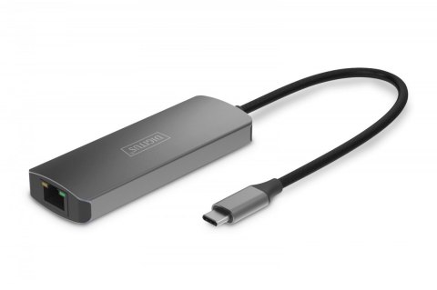 Przedłużacz/Extender USB-C - HDMI 30m po skrętce Cat.6 4K120Hz HDCP 2.3 (zestaw)