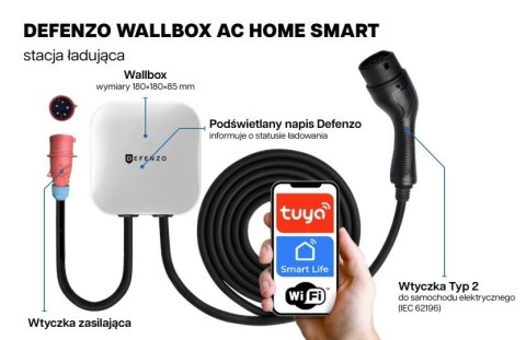 Stacja ładowania Wallbox Home AC11 SMART