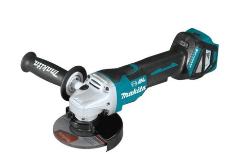 MAKITA SZLIFIERKA KĄTOWA 18V 125mm BEZ AKUMULATORÓW I ŁADOWARKI BEZSZCZOTKOWA MAKPAC DGA518ZJU