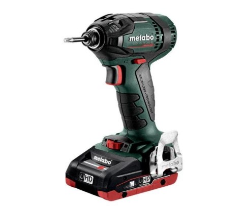 METABO ZAKRĘTARKA UDAROWA 18V SSD 18 LTX 200 BL 200Nm 2x4,0Ah LiHD METABOX