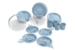 CURVER CAMPING SET NIEBIESKI 24szt