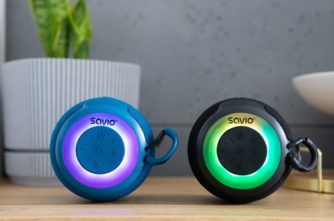 Głośnik bezprzewodowy Bluetooth 5W, BS-042, Niebieski