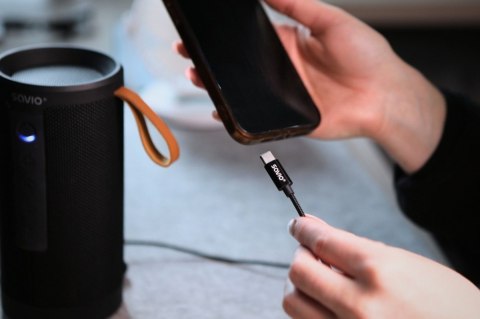 Kabel USB-C do mini-Jack CL-187 1m