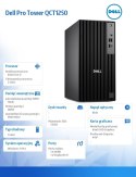 Komputer Dell Pro Tower QCT1250 W11Pro i7-14700/16GB/512GB/Integrated/Kb/Mouse/3YPS