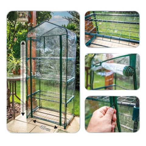 NEO TOOLS Szklarnia 69x49x160cm