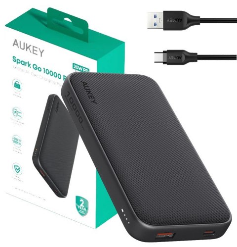 PB-Y46P PowerBank 10000mAh 20W 2xUSB kabel USB-C