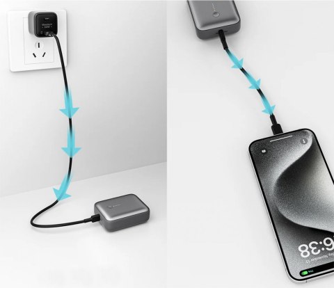 PB-Y55 MINI PowerBank 10000mAh 22.5W 2xUSB PD QC